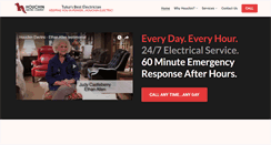 Desktop Screenshot of houchinelectric.com